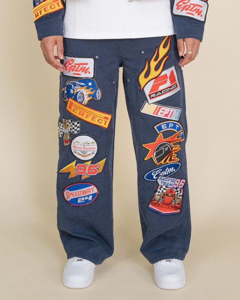 TURBO CARPENTER PANTS-NAVY