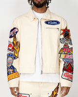 TURBO JACKET-CREAM