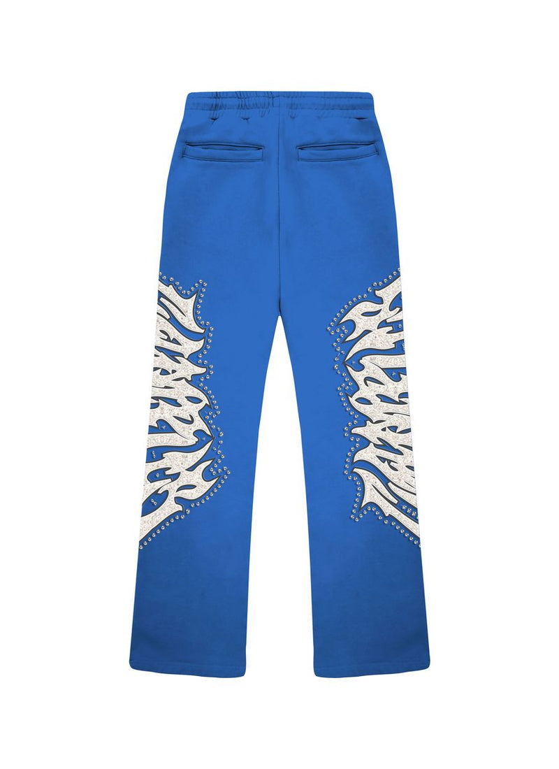 Misfits Terry Flares Pants - Blue