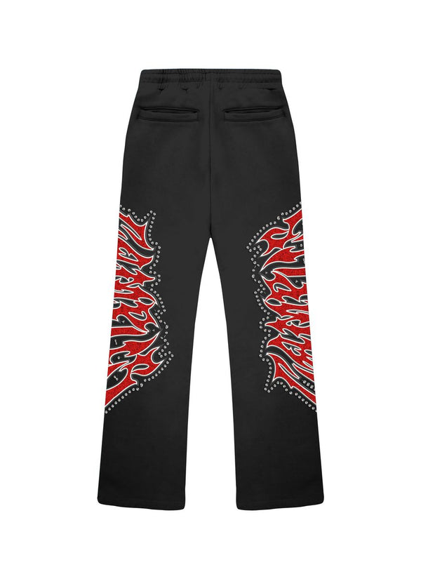 Misfits Terry Flares Pants - Black