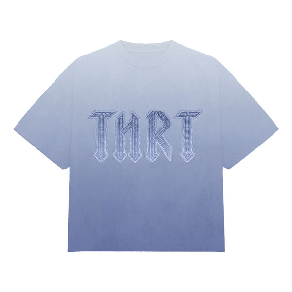 Heavy THRT Rockstar Rhinestone TEE BLUE POTASSIUM