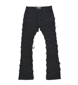 PREMIUM FLARED EMBELISHED / STONES BLACK