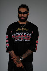 Worldtour Cropped tshirt - Black
