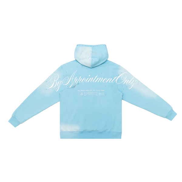 OBSIDIAN VINTAGE WASH HOODIE- BABY BLUE