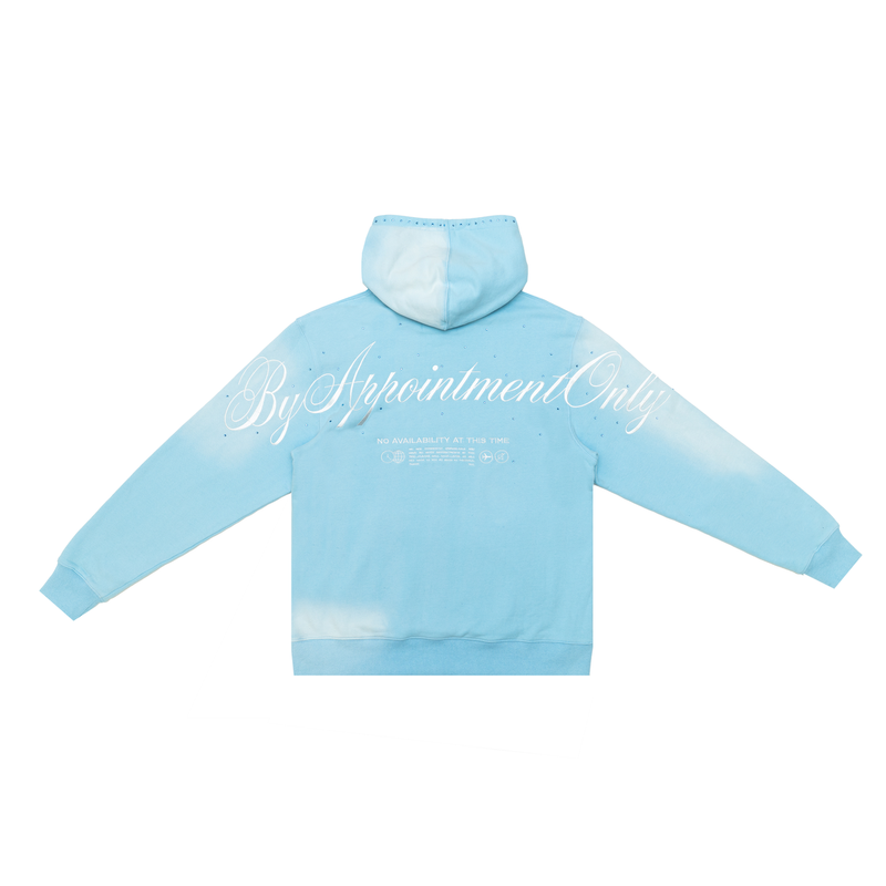 OBSIDIAN VINTAGE WASH HOODIE- BABY BLUE