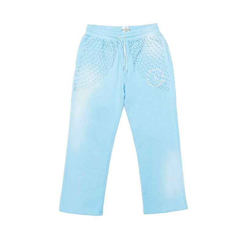 OBSIDIAN VINTAGE WASH SWEATS - BABY BLUE