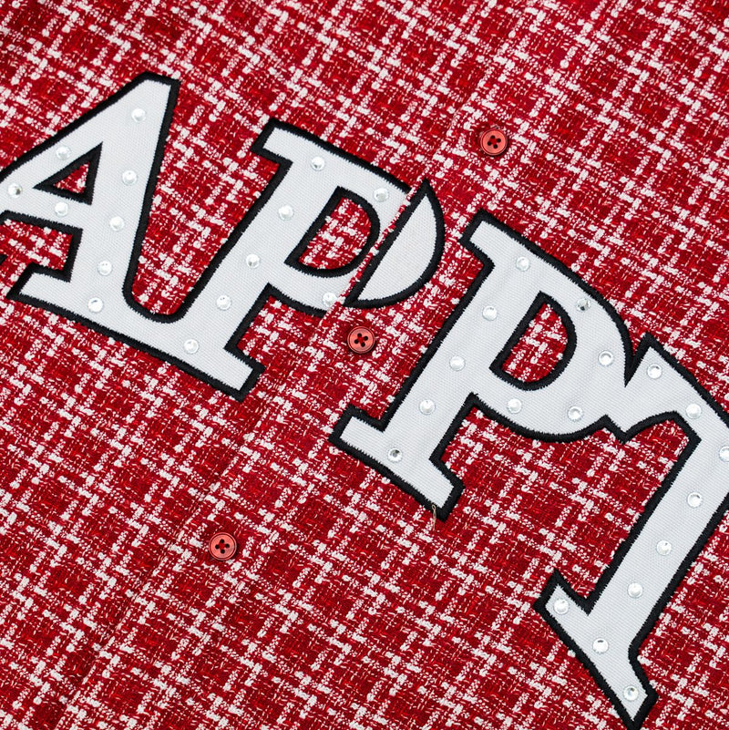 STATIC FLANNEL BUTTON UP - RED