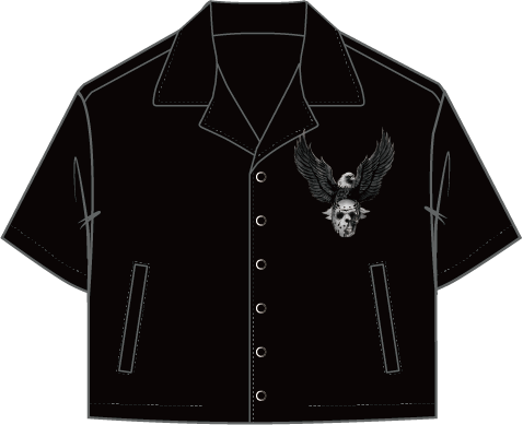 RESPECT OR DIE CROPPED TWILL SHIRT
