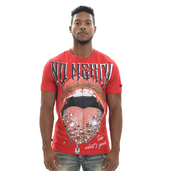No Mercy Tee - Red