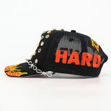 LOVE HARD TRUCKER HAT - BLACK