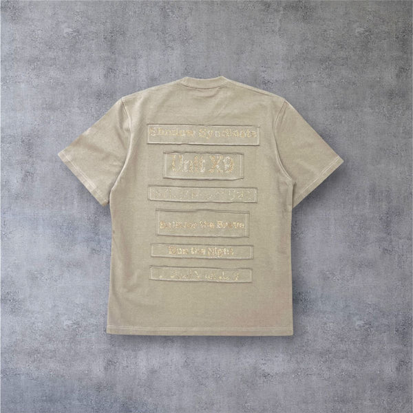 RST-119 TAN REELISTIK SHADOW SYNDICATE DIAMOND HEAVY WEIGHT TEE