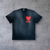 RST-134 BLACK PASSION DIAMONDS HEAVYWEIGHT TEE