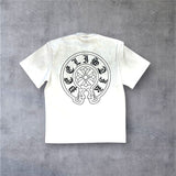 RST-118 GREY EMBLEM TEE HEAVY WEIGHT