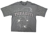 SPIDER PEARL TEE - GREY