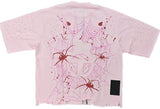 SPIDER PEARL TEE - PINK