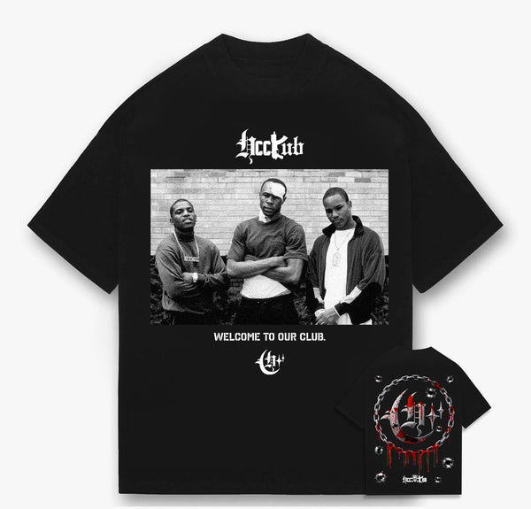Welcome To Our Club Tee - Black