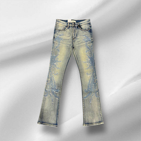 RST-6040 REELISTIK DIAMOND STACKED PREMIUM DENIM - LT BLUE