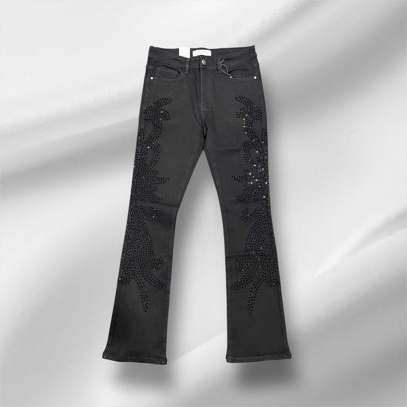 RST-6040 REELISTIK DIAMOND STACKED PREMIUM DENIM - BLACK