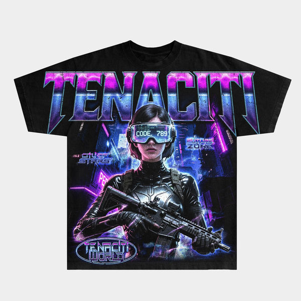 AI WAR TEE - BLACK