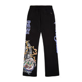 STARGAZER FLARES JOGGERS - BLACK