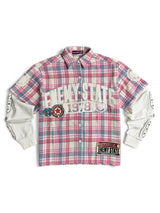 NME Shirt - Pink - Patches