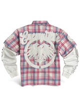 NME Shirt - Pink - Patches