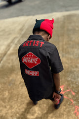Kids The Re-Up Mechanic Shirt - Black