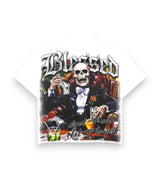 GET PAID NOT PLAYED TEE- WHITE