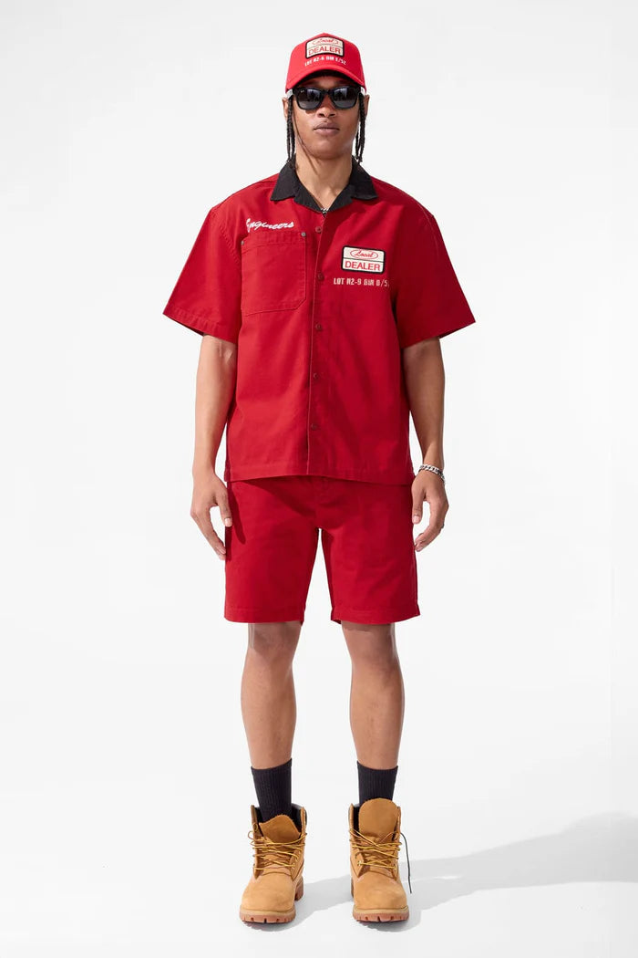 The Re-Up Mechanic Shirt - Red