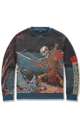 Silk Road Crewneck Sweater (Skulletal)