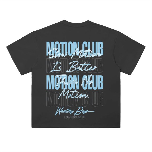 Wealthy Boys Motion Tee - Black