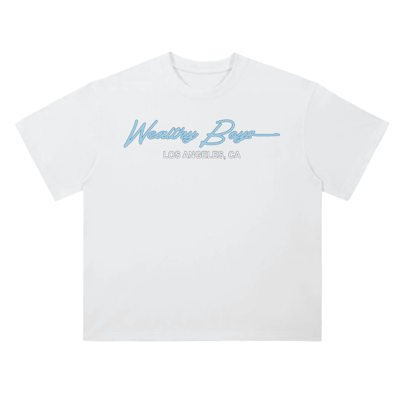 Wealthy Boys Motion Tee - White