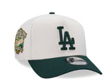 New Era Los Angeles Dodgers 40th Anniversary Chrome Green Two Tone Edition 9Forty A Frame Snapback Hat