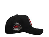 New Era New York Yankees Stadium Anniversary Fade Black Red Edition 9Forty A Frame Snapback Hat