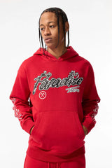 Paradise Tour Pullover Hoodie-Red