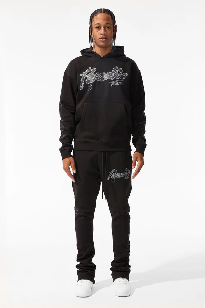 Paradise Tour Pullover Hoodie-Black