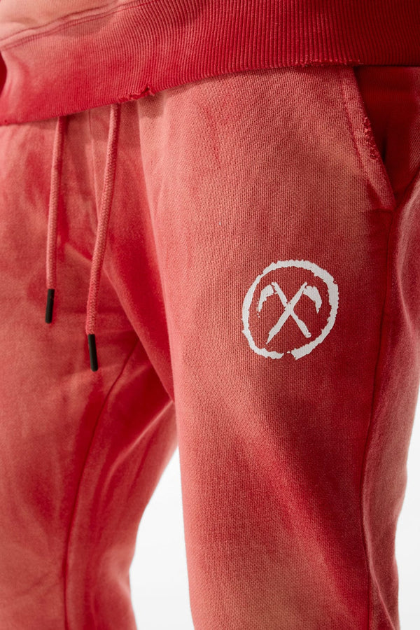 Afterlife Stacked Sweatpants (Red)