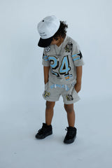 Kids Pioneer Football Jersey (Cream)