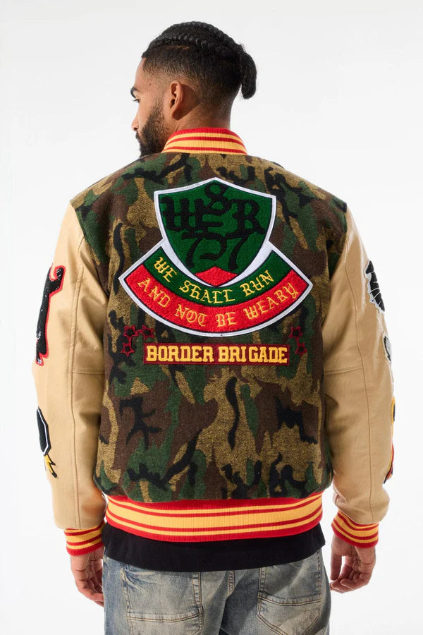 Hellcat Varsity Jacket (Vintage Camo)