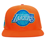 LOS ANGELES LAKERS NEON WOOL SNAPBACK HAT