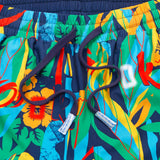 Corsica Cotton Poplin All Over Print Swim Trunk