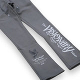 Highly Undrtd 'Visionary Angel' Stack Joggers (Pewter)