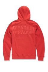 KIDS SEE YOU IN PARADISE HOODIE-RED