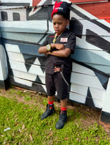 Kids The Re-Up Mechanic Shirt - Black