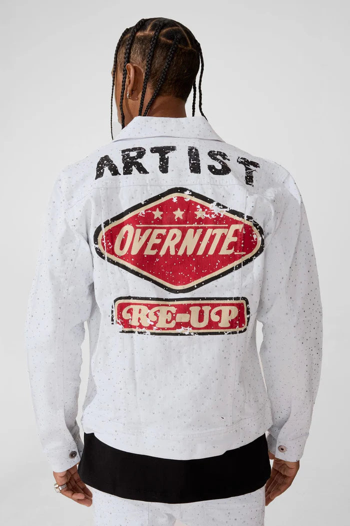 Local Dealer Trucker Jacket (White)