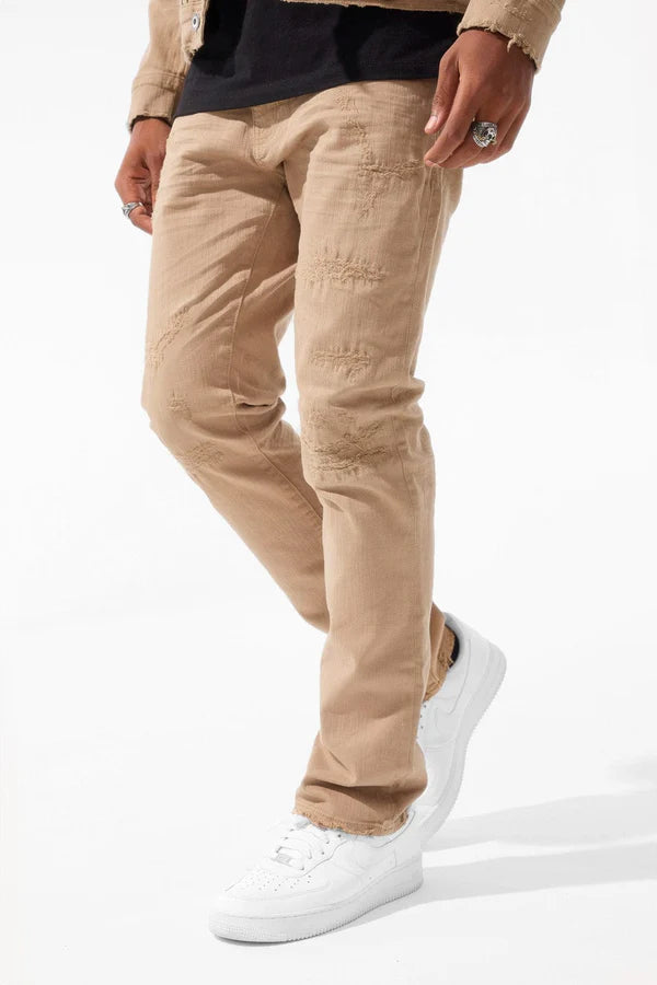 Sean - Tribeca Twill Pants-Kahki