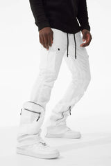 MARTIN STACKED - AVIATION CARGO PANTS (BONE)