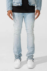 Super Skinny Stacked Fit - Local Dealer Denim - Martin Stacked Collection (Iced White)
