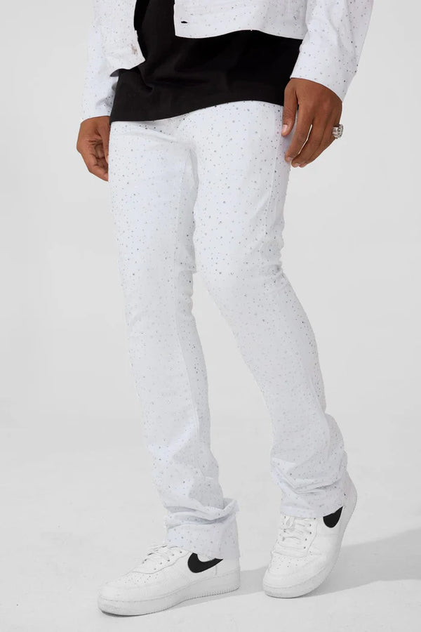 Super Skinny Stacked Fit - Local Dealer Denim - Martin Stacked Collection (White)