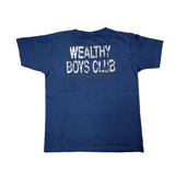 KIDS WEALTHY BOYS TEE-NAVY